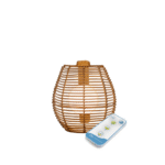 ⁦מנורת קיר BOSSA 25 מוגן מים, נטען, עם שלט, 3 עוצמות תאורה, כולל נורת Cherry נטענת⁩ – תמונה ⁦3⁩