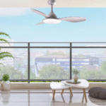 ⁦מאוורר תקרה דגם 52P מבית אדוראדו עמיד לחוץ - מושלם לפרגולה/מרפסת, כולל התקנה !⁩ – תמונה ⁦2⁩