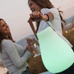 ⁦מנורת שולחן KURBY38 PLAY מוגן מים כולל RGB+BLUETOOTH ושלט⁩ – תמונה ⁦2⁩