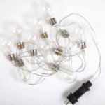 ⁦גרילנדה STELLA  אור חם 2700 קלווין מוגן מים חיבור לחשמל⁩ – תמונה ⁦4⁩