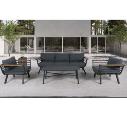 מערכת ישיבה דגם MILANO פחם מבית אדוראדו