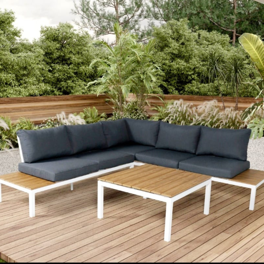 1 מערכת ישיבה פינתית דגם MALAGA מבית אדוראדו – תמונה 1