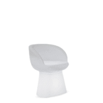 כיסא לבן לא מואר