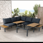 ⁦מערכת ישיבה פינתית דגם MALAGA מבית אדוראדו⁩ – תמונה ⁦2⁩