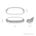 ⁦כורסא מואר סולארי⁩ – תמונה ⁦2⁩